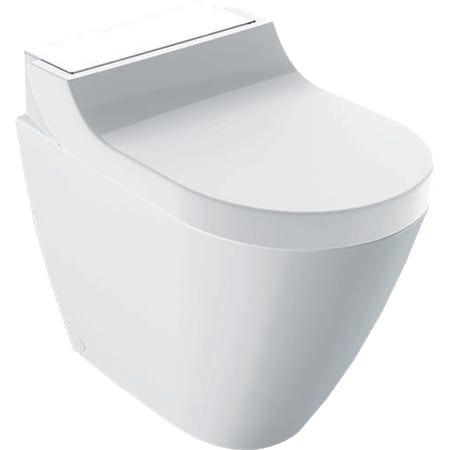 Inodoro bidé serie AquaClean Tuma Comfort, referencia 146.310.11.1 de Geberit. Inodoro al suelo: Blanco alpino